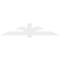 Ekena Millwork Redmond Architectural Grade PVC Gable Bracket, 96"W x 20"H x 4"D x 6"F, 5/12 Pitch GBP096X20X0406RED00 - alternate 3